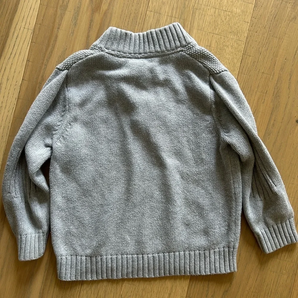 Baby Gap Toddler Gray Shawl Collar Sweater